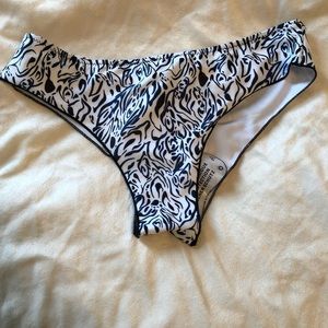 semi high waisted bikini bottoms